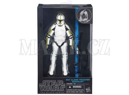 Hasbro Star Wars Pohyblivé prémiové figurky - Clone Trooper Sergeant