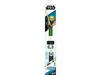 Hasbro Star Wars světelný meč Lightsabre Forge Yoda