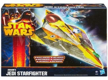 Hasbro Star Wars Vesmírná vozidla II - Anakin's Jedi Starfighter