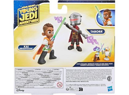 Hasbro Star Wars Young Jedi Adventures Duel Kai Brightstar vs. Taborr