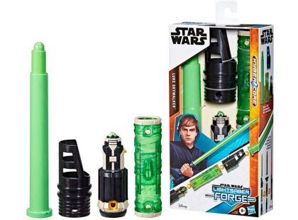 Hasbro Světelný meč LS Forge Star Wars s příslušenstvím zelený - Poškozený obal