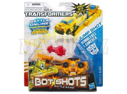Hasbro Transformers Bot Shots s odpalovačem - Bumblebee