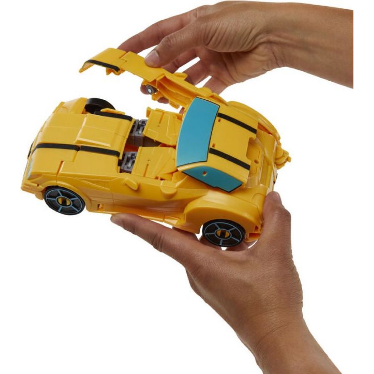 Transformers Cyberverse Roll And Convert Optimus Prime - Giocattolo Con Luci, Suoni E Spada - Da Camion A Robot In Un Movimento