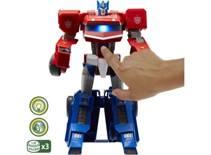 Hasbro Transformers Cyberverse roll and combine transform figurka Optimus Prime