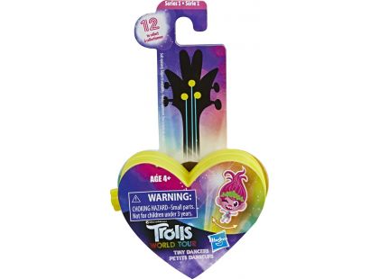 Hasbro Trolls Tiny Dancers figurka Žluté srdce