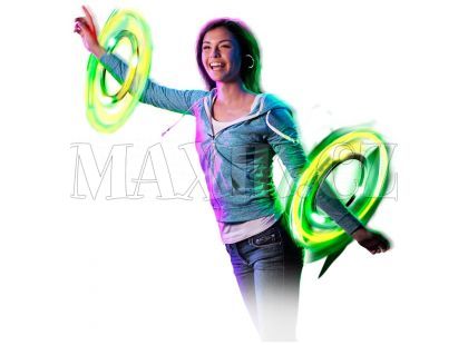 Hasbro Twister Rave Hoopz Taneční světelné a barevné obruče