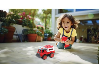Lexibook Hasičské auto 3v1 s elektrickou vrtačkou