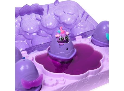 Hatchimals karton zvířátek neónová duha