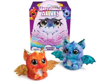 Hatchimals Líhnoucí se Interaktivní zvířátko Dráček - Poškozený obal