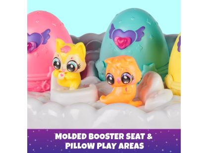 Hatchimals multi balení mráček s neónovou duhou