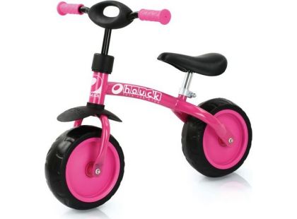 Hauck První kolo Super R10 růžové