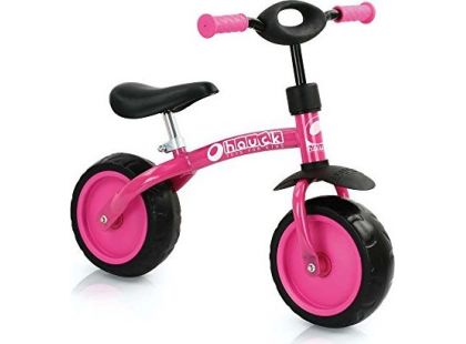 Hauck První kolo Super R10 růžové