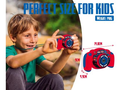 Lexibook HD kamera a fotoaparát s SD kartou Spiderman