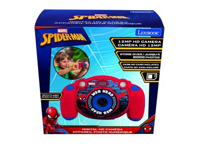 Lexibook HD kamera a fotoaparát s SD kartou Spiderman