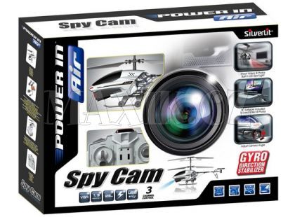 Helikoptéra I/R Spy Cam (s kamerou) Silverit