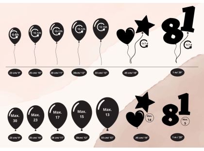 Helium na 50 balonků - Poškozený obal