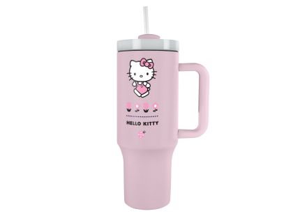 Pyramid International Hello Kitty Cestovní hrnek s brčkem