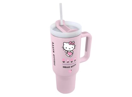Pyramid International Hello Kitty Cestovní hrnek s brčkem