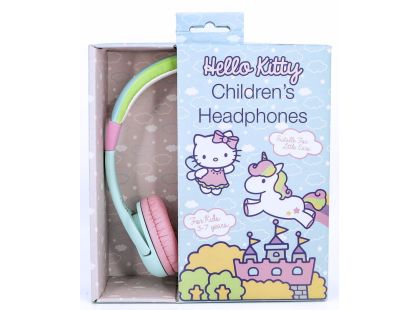 Hello Kitty Jednorožcová dětská sluchátka