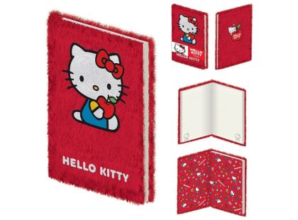 Hello Kitty plyšový blok A5 DPL10