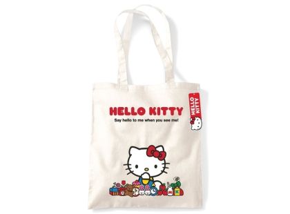 Hello Kitty taška přírodní