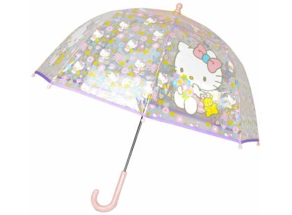 Hello Kitty transparentní deštník, 48 cm DPL12
