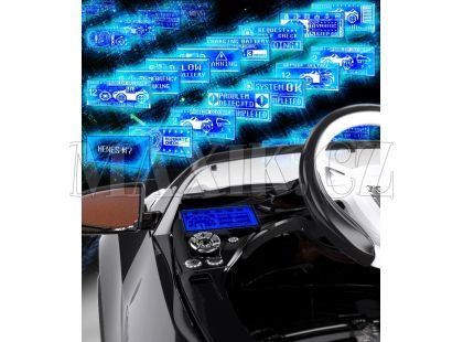 Henes M7 Elektrické auto Premium červené