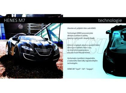 Henes M7 Elektrické auto Premium červené