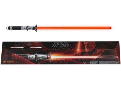 Světelný meč Star Wars The Black Series Force FX Elite Baylana Skolla