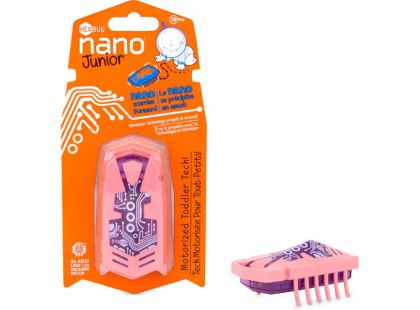 Hexbug Nano Junior růžový - Poškozený obal