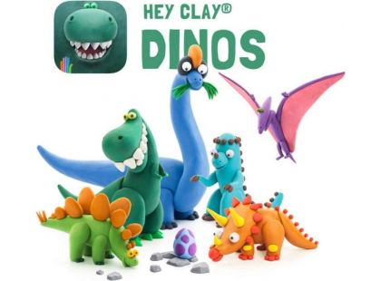 Hey Clay Modelína Dinosauři
