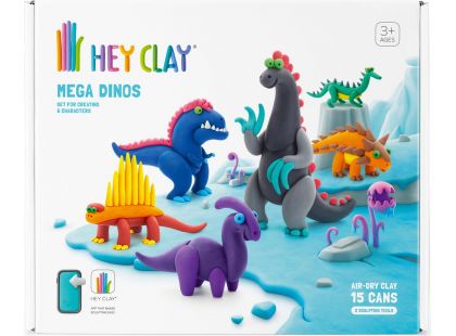 Hey Clay Mega Dinosauři modelina