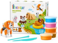 HEY CLAY SET DOG BUDDIES 15PK CEE
