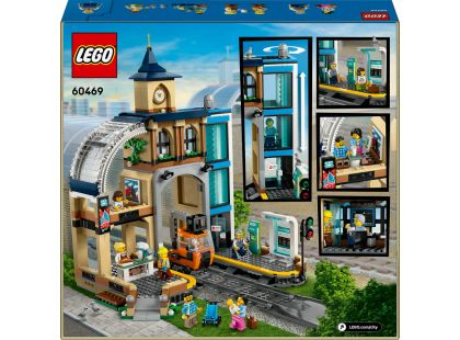 LEGO® City 60469 Hlavní vlakové nádraží