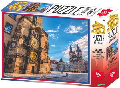 HM Studio 3D Puzzle Praha Staroměstské náměstí 300 dílků