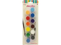 HM Studio Akrylky 12 barev