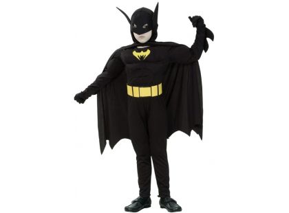 HM Studio Dětský kostým netopýr 130-140 cm - Poškozený obal 
