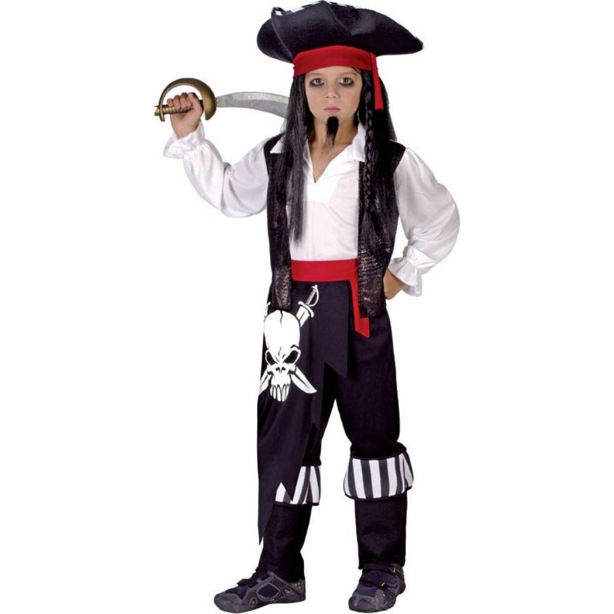 HM Studio Dětský kostým Pirát 110 - 120 cm