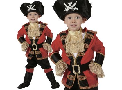 HM Studio Dětský kostým Pirát 92 - 104 cm