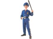 HM Studio Dětský kostým Policista 120 - 130 cm - Poškozený obal