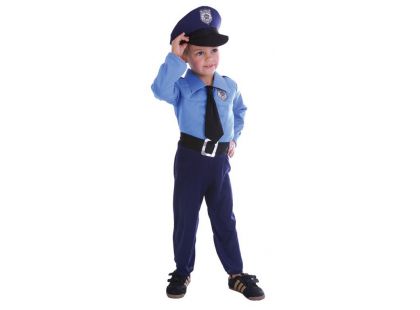 HM Studio Dětský kostým Policista 92-104cm