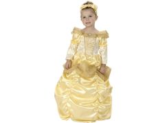 HM Studio Dětský kostým Princezna zlatá 92-104 cm - Poškozený obal