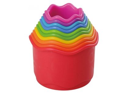 HM Studio Duhové pohárky s kbelíkem na tvay