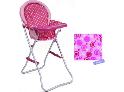 Hm Studio Jídelní židlička růžová