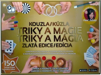 HM Studio Kouzla, triky a magie - Zlatá edice - Poškozený obal