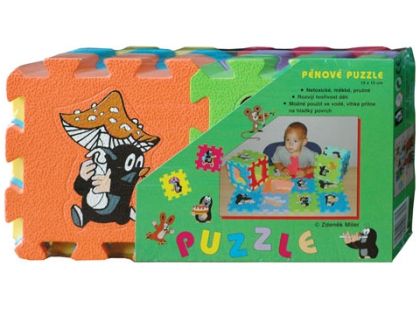 Hm Studio Pěnové puzzle Krtek 6ks - Poškozený obal