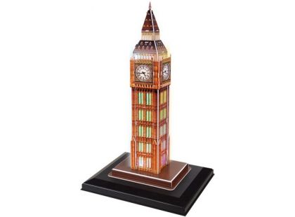 HM Studio Puzzle 3D Big Ben LED 28 dílků