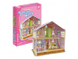 HM Studio Puzzle 3D Dům pro panenky Saras Home 2