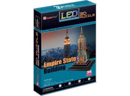 HM Studio Puzzle 3D Empire State Building led - 38 dílků