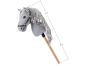 Hobby horse Apollo, šedý kůň na tyči, provázková hříva 2